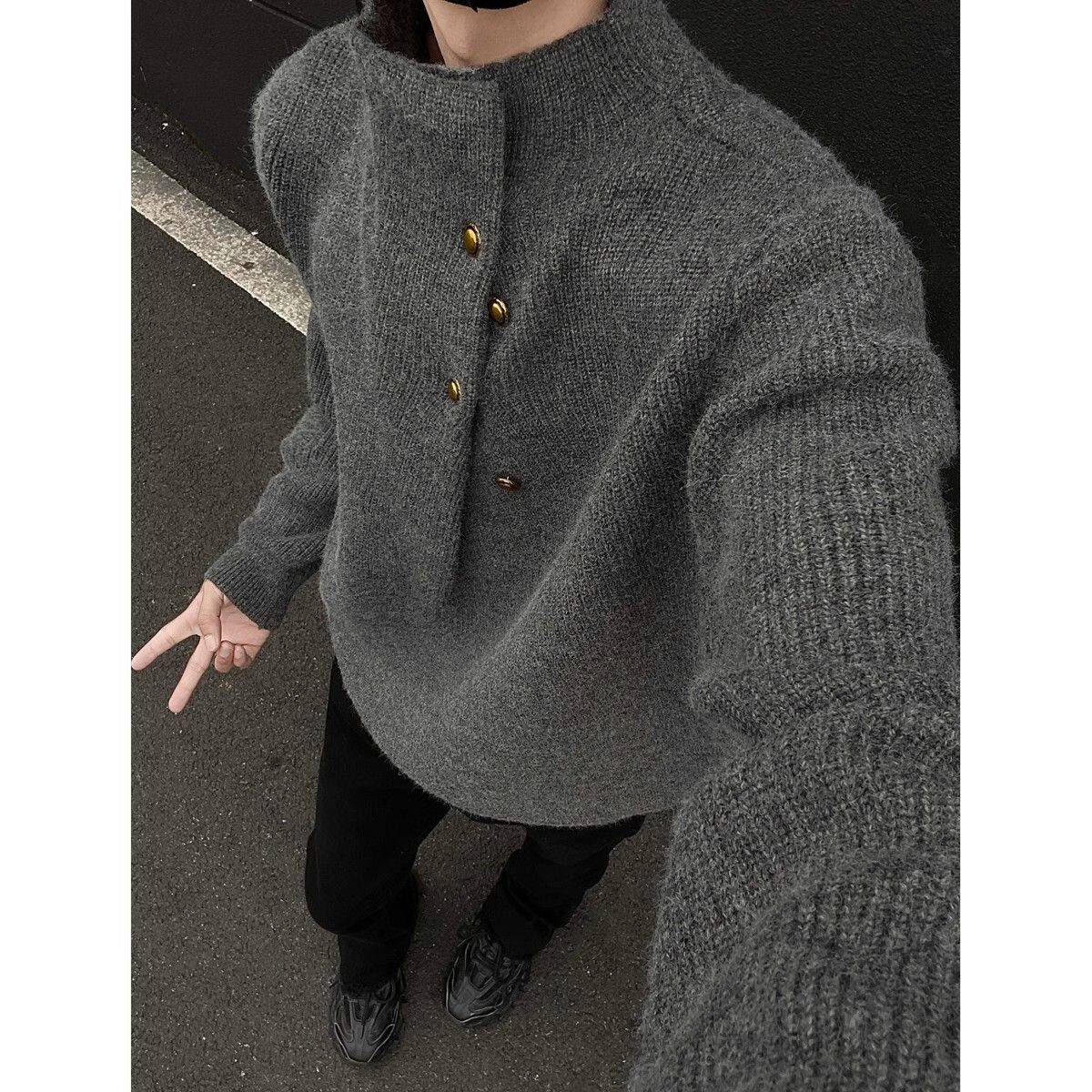 【079】5高领毛衣男针织衫上衣A079-MY606-P60,男装针织衫/毛衣,电商A079
