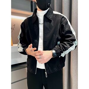 【111】工装外套男士春秋季2休闲棒球服夹克秋冬款A079-JK03-P59图片