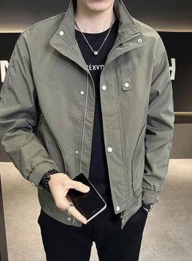 【202】25男装飞行高级感痞帅春装立领男士外套A079-8810-P59