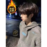 【199】25卫衣款连帽重磅宽松秋冬加绒A079-WY1056-P47-52，男装卫衣，电商A079