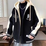 【160】2025外套大码棉衣秋冬装加绒棒球服夹克A079-WY002-P58，男装夹克，电商A079