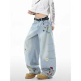 【网36】秋冬新款宽松显瘦百搭直筒阔腿拖地裤潮A079-6637-48，男装休闲裤，电商A079