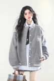 【网61】25开衫运动夹克男女春秋休闲外套潮卫衣A079-W742-P47，男装夹克，电商A079
