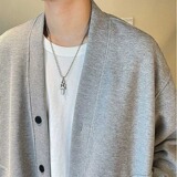 春季开衫卫衣宽松中性风情侣外衣A079-W03-P41【网络图2】，男装卫衣，电商A079