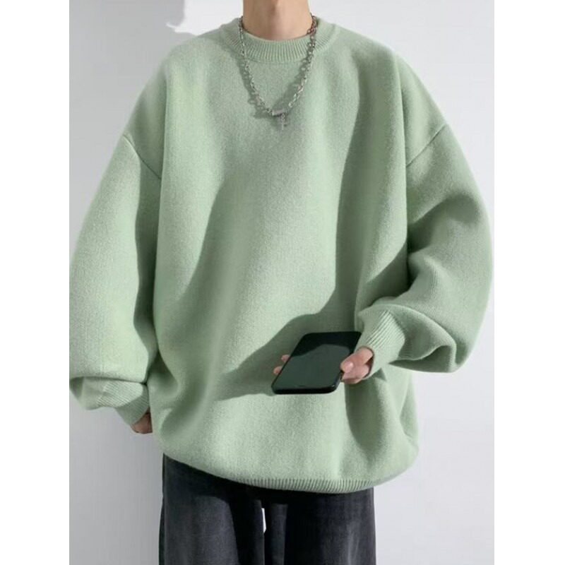 【106】25毛衣男冬宽松线衣外套内搭打底针织衫A079-MY001-P39，男装T恤，电商A079