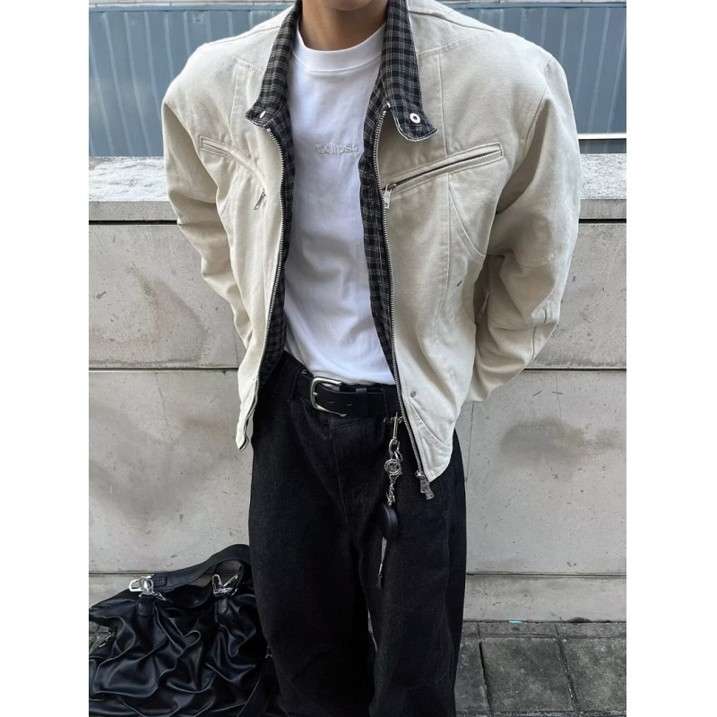 [291]休闲牛仔水洗底特律工装夹克A079-T91-P74，男装夹克，电商A079