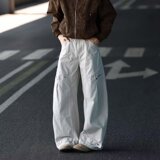 【网41】青少年直筒拖地阔腿裤子A079-A8064-P52，男装休闲裤，电商A079