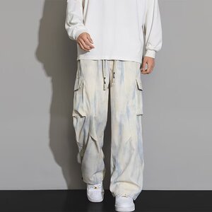 新复古做休闲裤男士潮牌垂感A079-K20-P43【网络图1】4-8XL元图片