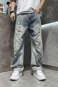 【003】简约牛仔裤A079-K6505-P49图片