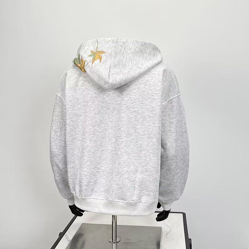 【网38】刺绣卫衣男女小众设计感休闲潮百搭外套A079-WY05-P56,女装短外套,电商A079