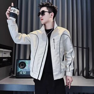 【185】明线棒球夹克男2025春秋季新款休闲外套A079-7720-P58图片