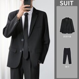 黑色(西服+/C58西裤) 黑色(西服+/C58西裤)