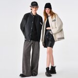【网23】百搭棒球服夹克皮衣A079-J445-P65，男装夹克，电商A079