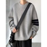 【网2】休闲秋冬款圆领针织衫A079-196-P58，男装针织衫/毛衣，电商A079