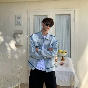 【网60】牛仔外套男2025春秋新款A079-1241-P74图片