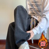 【002】加绒纹针织卫裤男款A079-K602加绒2-P45，男装休闲裤，电商A079
