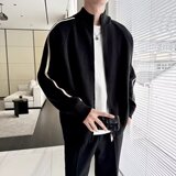 【网59】休闲2025拉链针织开衫男士外套A079-M40-P51，女装短外套，电商A079