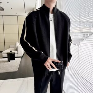 【网59】休闲2025拉链针织开衫男士外套A079-M40-P51图片
