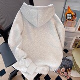 【网91】加绒加厚连帽卫衣小猫咪印花卫衣秋冬A079-LR1381-P43，男装卫衣，电商A079