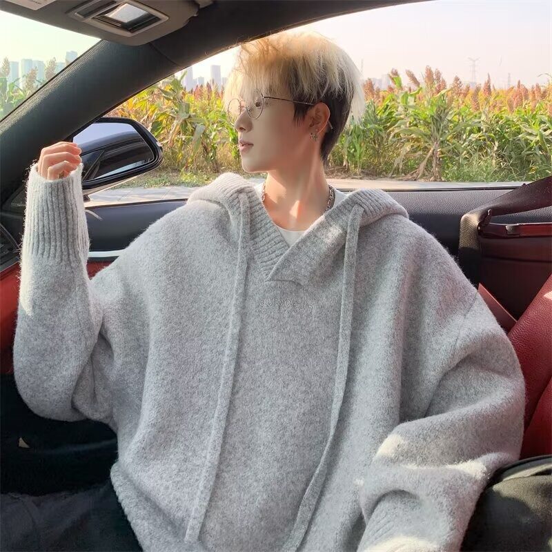 【59】秋冬季高级感男士针织衫上衣A079-D85-P59，男装针织衫/毛衣，电商A079