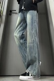 [008]牛仔裤男直筒裤A079-T8901-P41，男装牛仔裤，电商A079