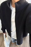 【186】25双拉链开衫毛衣男款打底针织衫休闲外套A079-5116-P52，男装T恤，电商A079