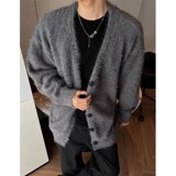 【246】2025针织开衫外套男2025春秋冬季V领毛衣A079-M304-P57，男装针织衫/毛衣，电商A079