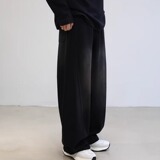 [008]韩原男士休闲裤阔腿堆脚渐变色棉质透气A079-NK04-P43，男装休闲裤，电商A079