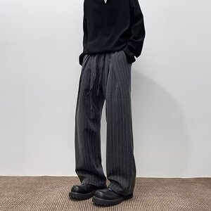 【网41】新款宽松直筒水洗潮牌酷帅长裤子A079-A8067-P45图片