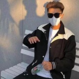 【网61秋季撞色拼接棒球服外套男宽松休闲百搭夹克A079-W702-P44，男装夹克，电商A079