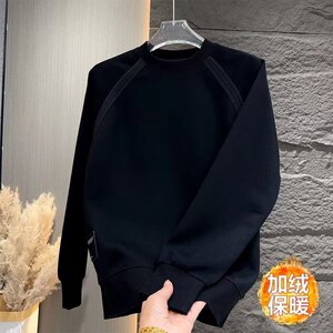 【001】休闲套头加绒长袖上衣服打底A079-A146-P36图片