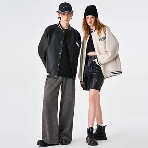 【网23】棒球服夹克皮衣A079-J445-P65图片