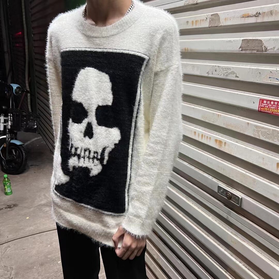 【15】长袖毛衣简约ins时尚新款慵懒百搭A079-A268-P49，男装针织衫/毛衣，电商A079