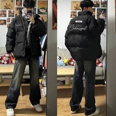 【网1271】新款棉衣外套男生棉袄面包情侣潮A079-M272-P65