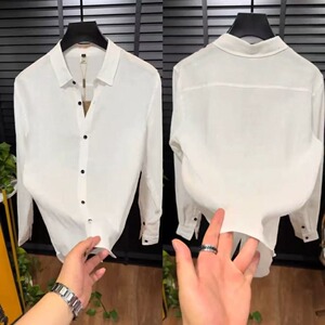 【网14】男士新品长袖衬衫A079-RS128-P34图片