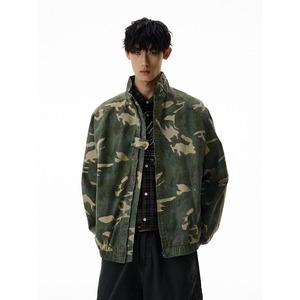【网5】迷彩立领夹克2025秋新款宽A079-Y210-66,男装夹克,电商A079