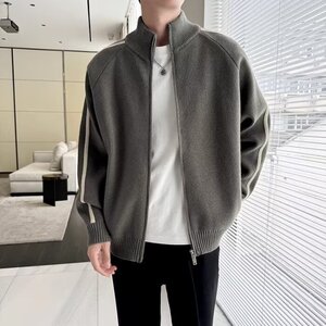 【网59】25拉链针织开衫男士外套A079-M40-P51图片