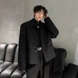 【23】西装外套流行百搭文艺ins简约新款气质潮流A079-XZ21-P54，男装西服套装，电商A079