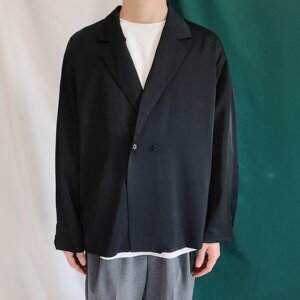 【59】衬衫纯色长袖西装男白色西服外套A079-C30-P31图片
