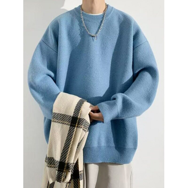 【106】5毛衣男冬宽松线衣外套内搭打底针织衫A079-MY001-P39，男装T恤，电商A079