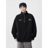 【177】25卫衣男士加绒2025新款男生半开衫拉链A079-1334-P52，男装卫衣，电商A079