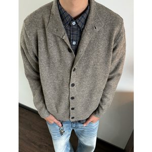 【82】开衫毛衣男女秋季宽松情侣百搭针织衫外套A079-MY05-P55图片