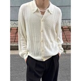 【网13】北极绒开衫毛衣A079-M5118-P57，男装针织衫/毛衣，电商A079