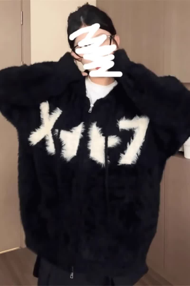 【211】毛衣针织毛衣外套女秋冬冬季厚宽松开衫A079-MY262-P62,男装针织衫/毛衣,电商A079