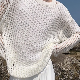 146 760 25搭针织罩衫 韩系减龄设计感v领上衣A079 P34 薄款