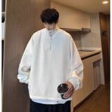 【网59】半拉链卫衣男春秋季华夫格无帽初A079-676-P38，男装卫衣，电商A079