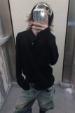 【218】休闲针织弹力白色男款百搭立领长袖打底休A079-T50-P48，男装T恤，电商A079