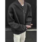 【190】套头卫衣男女秋冬季简约款休闲长袖上衣A079-W18-P39，男装卫衣，电商A079