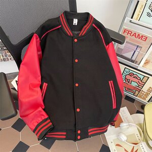 【网57】2025拼皮毛巾绣棒球服百搭A079-HT225-P61,女装职业装,电商A079