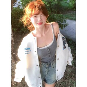 【网150】刺绣棒球服男女高级感情侣夹克外套A079-544-P59图片
